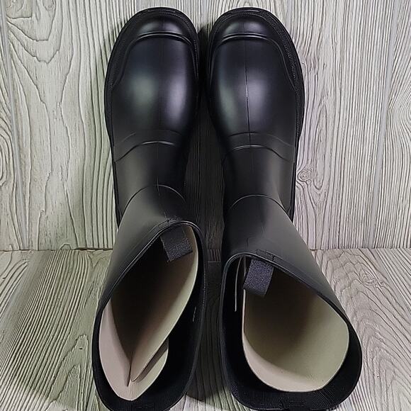 BASS Outdoor Breathable Black Field Rainboot Mens Size 12 NEW main image 9